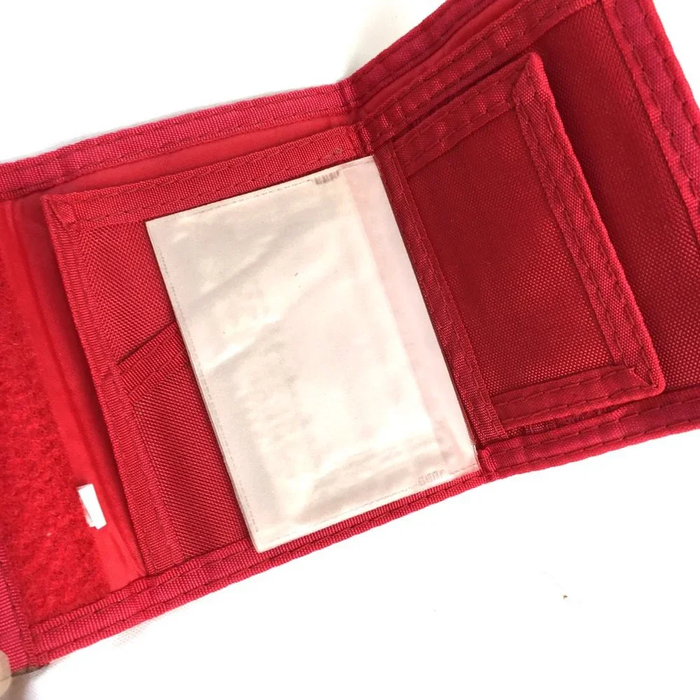 VTG 80'S Journey Nylon Tri Fold Wallet NOS
